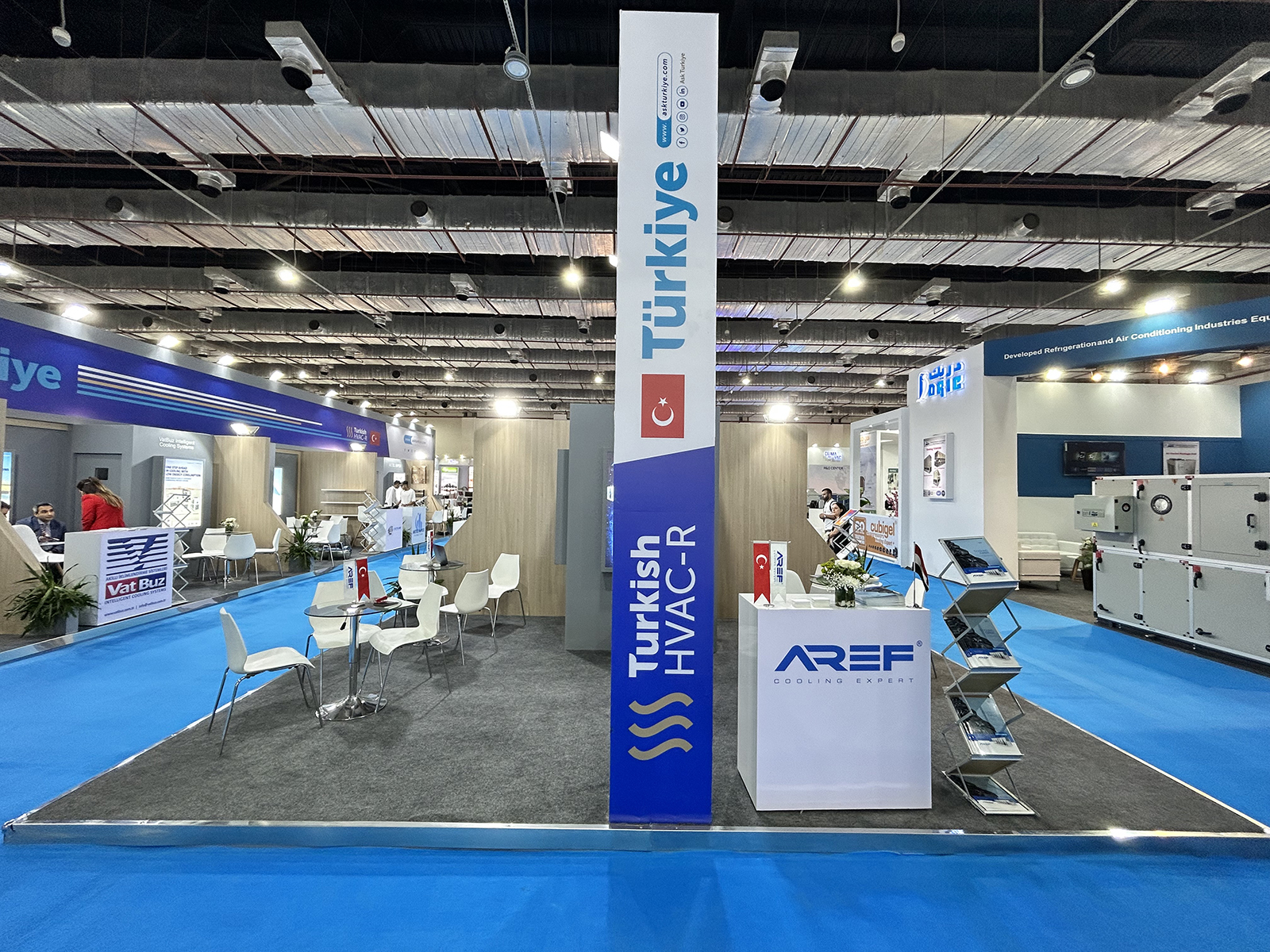 We attended the HVAC Fair